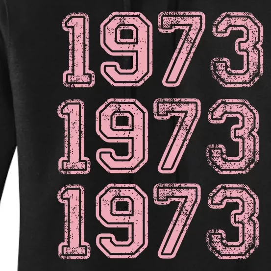 Pro Choice Pro Roe 1973 Women's Rights Feminist Women's Pullover Hoodie