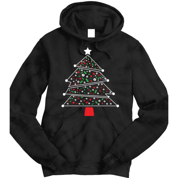 Pharmacist Christmas Pills And Meds Tree Tie Dye Hoodie