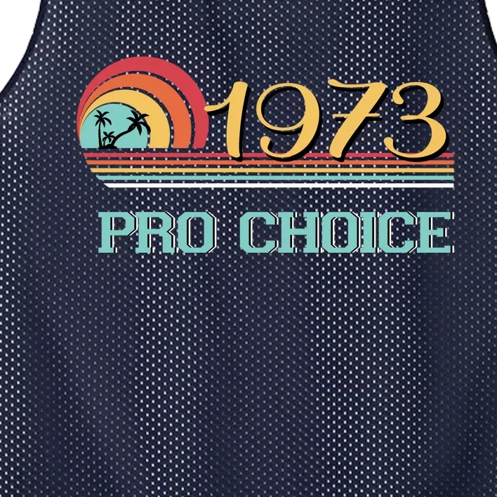 Pro Choice Pro Roe 1973 Women's Rights Feminist Mesh Reversible Basketball Jersey Tank