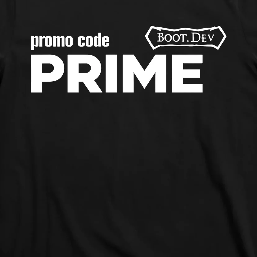 Promo Code Prime Boot.Dev T-Shirt