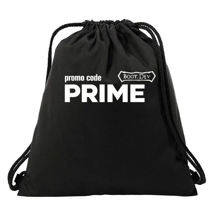 Promo Code Prime Boot.Dev Drawstring Bag