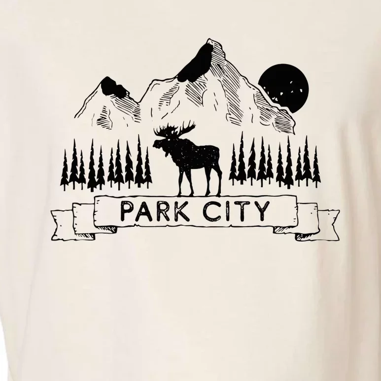 Park City Park City Utah Souvenir Garment-Dyed Women's Muscle Tee