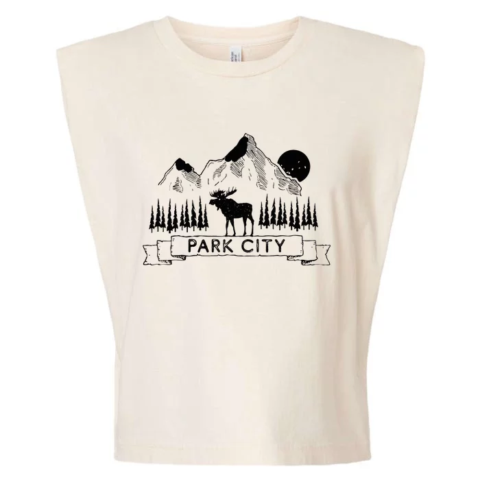 Park City Park City Utah Souvenir Garment-Dyed Women's Muscle Tee