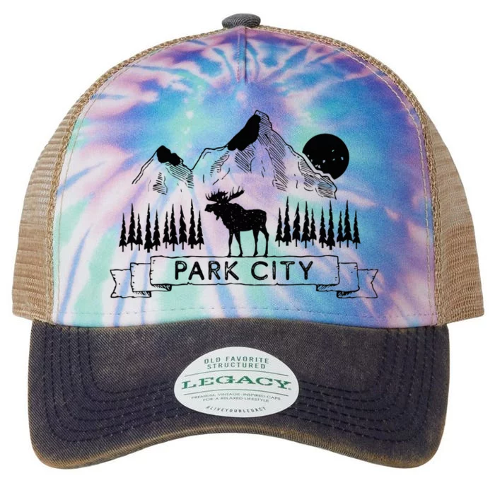 Park City Park City Utah Souvenir Legacy Tie Dye Trucker Hat