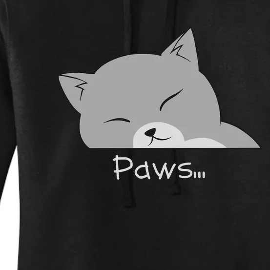 Paws Cat Women's Pullover Hoodie