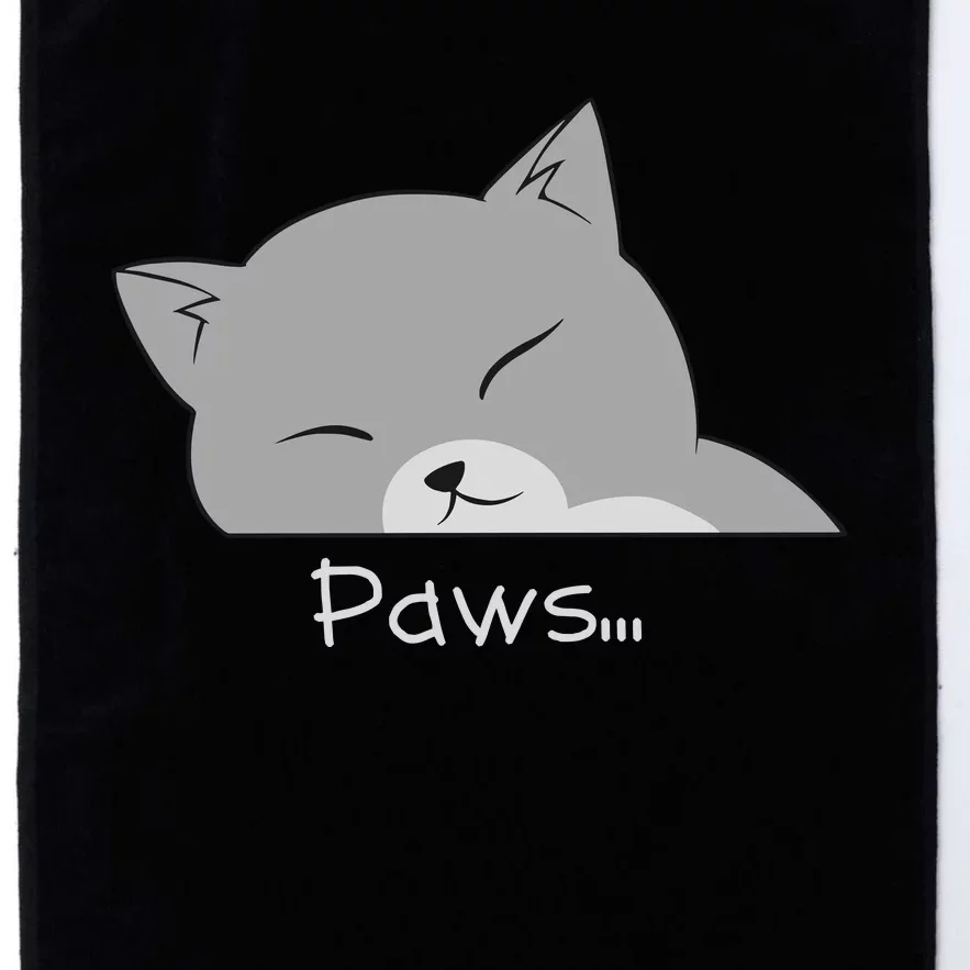 Paws Cat Platinum Collection Golf Towel