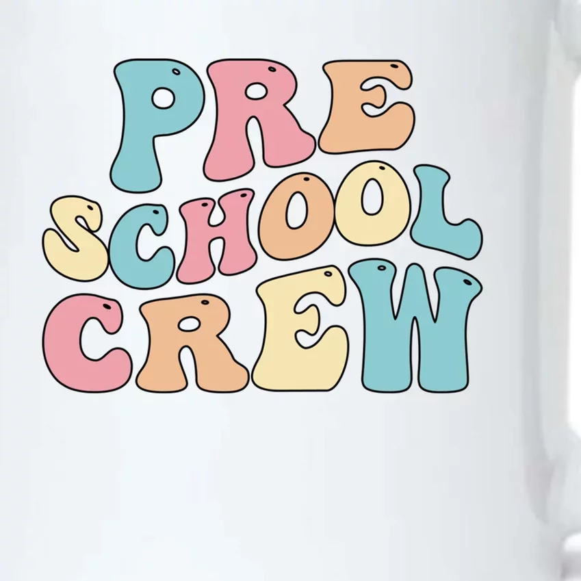 Preschool Crew PreK Teacher Preschool Student Squad Gift Black Color Changing Mug