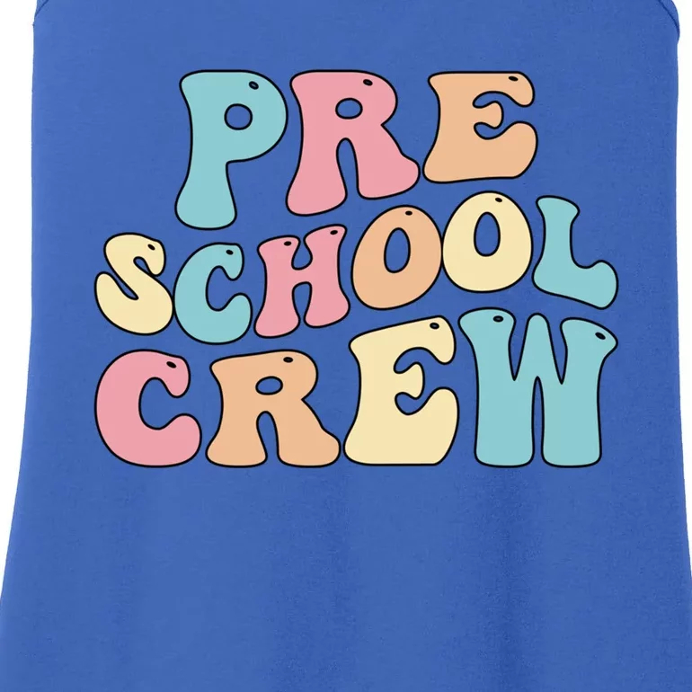 Preschool Crew PreK Teacher Preschool Student Squad Gift Ladies Essential Tank