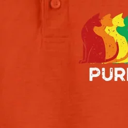 Purride Cat Pride Ally Lgbt Community Rainbow Pride Dry Zone Grid Performance Polo