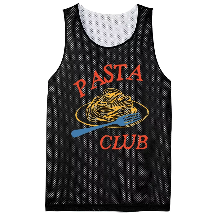 Pasta Club Mesh Reversible Basketball Jersey Tank