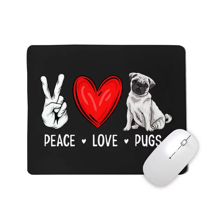 Pug Cute Pug Pug Lover Pug Owner Mousepad