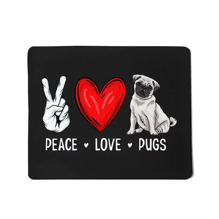 Pug Cute Pug Pug Lover Pug Owner Mousepad