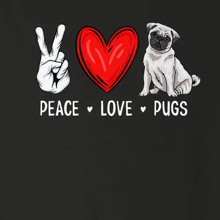 Pug Cute Pug Pug Lover Pug Owner Toddler Long Sleeve Shirt