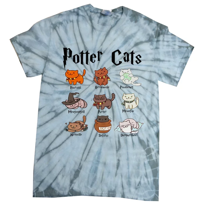 Potter Cats Tie-Dye T-Shirt