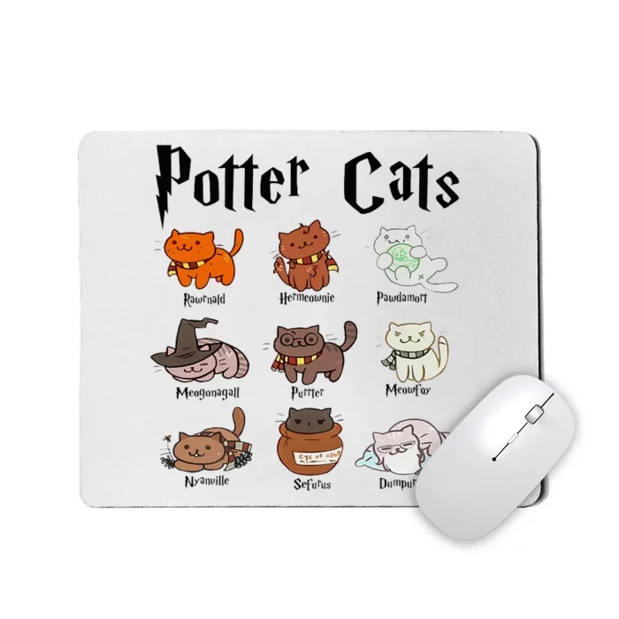 Potter Cats Mousepad