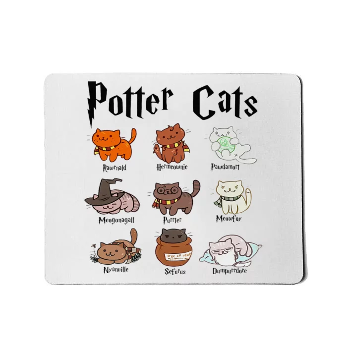 Potter Cats Mousepad