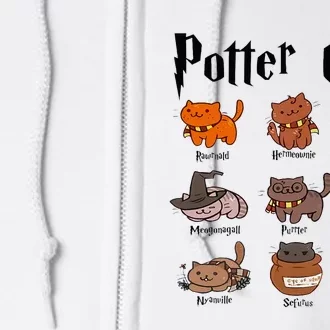 Potter Cats Full Zip Hoodie