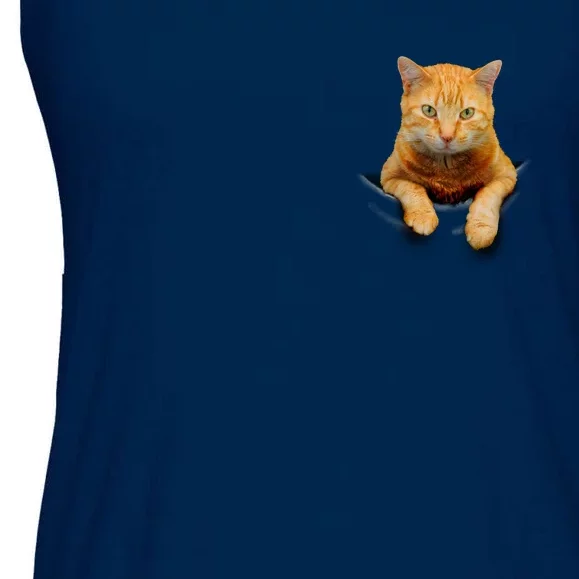 Pocket Cat Ladies Essential Flowy Tank