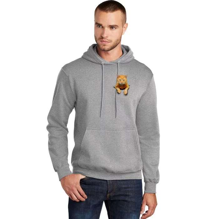 Pocket Cat Tall Hoodie