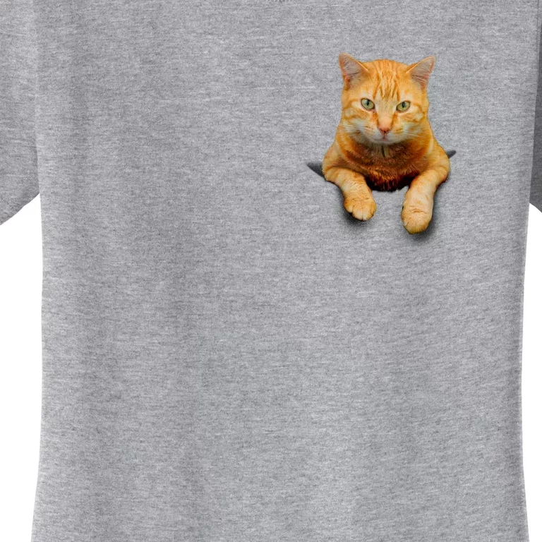 Pocket Cat Women's T-Shirt