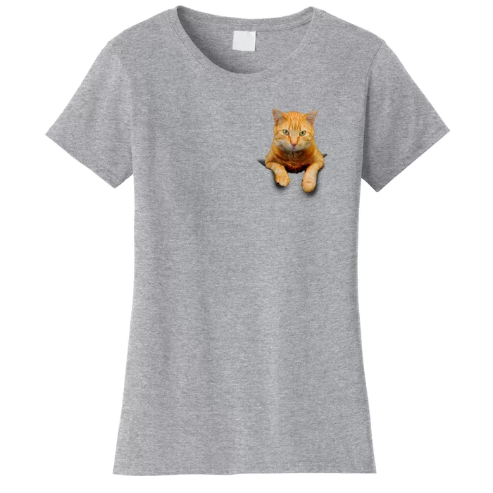 Pocket Cat Women's T-Shirt