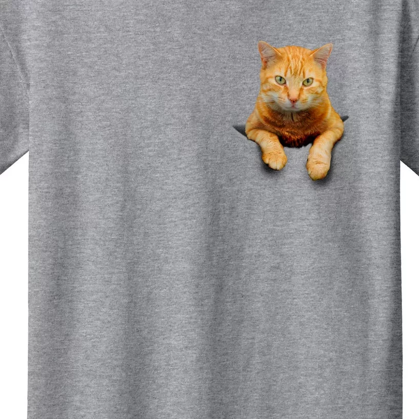 Pocket Cat Kids T-Shirt