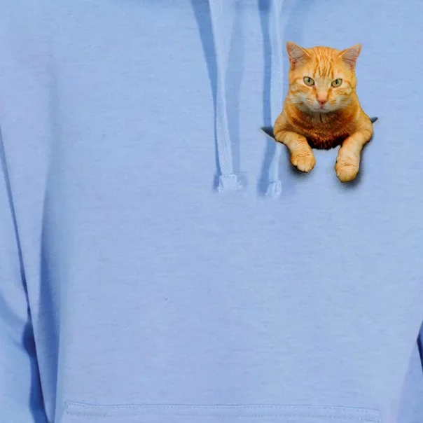 Pocket Cat Unisex Surf Hoodie