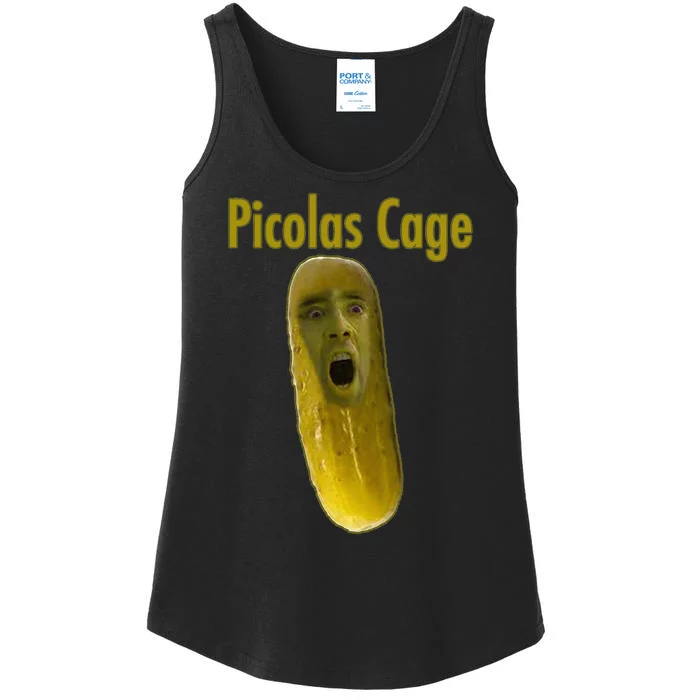 Picolas Cage Ladies Essential Tank