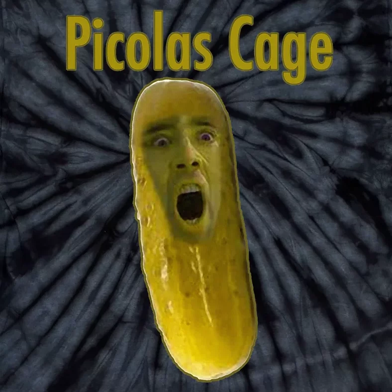 Picolas Cage Tie-Dye T-Shirt