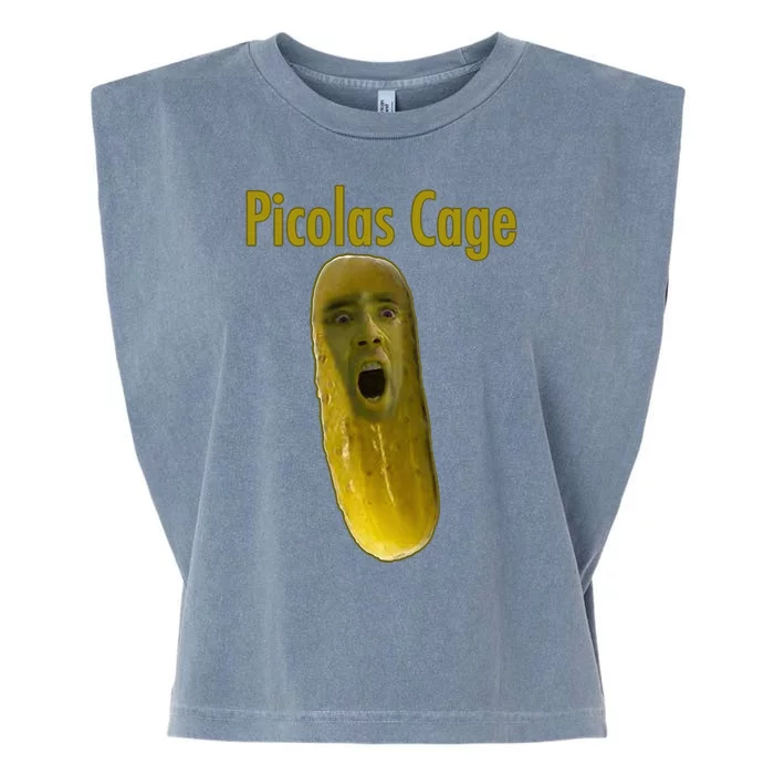 Picolas Cage Garment-Dyed Women's Muscle Tee