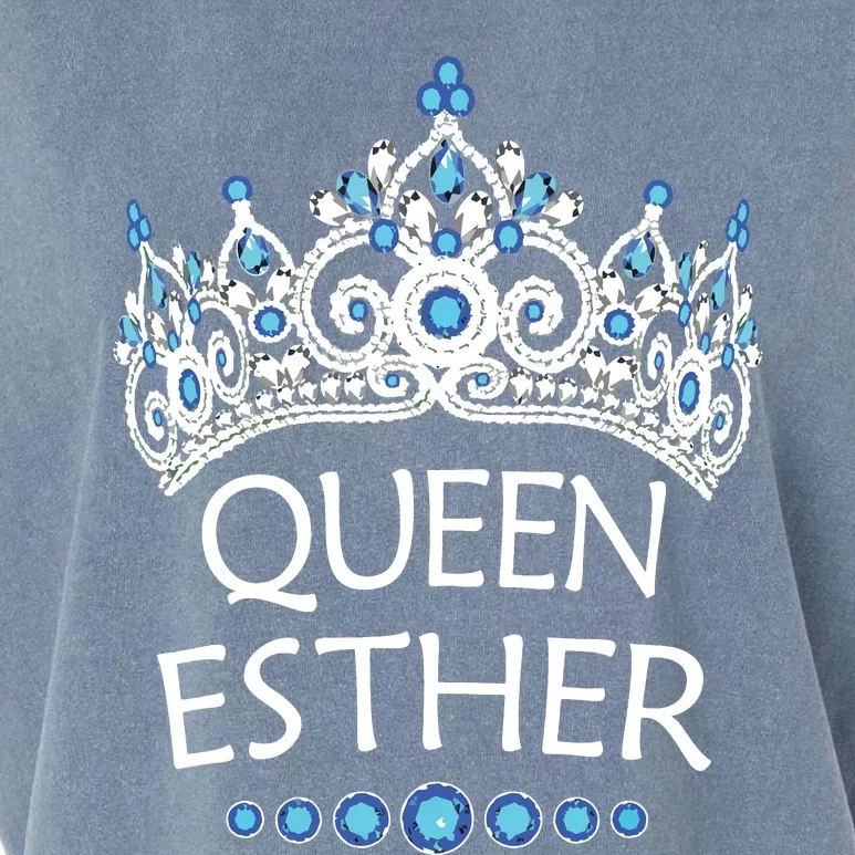 Purim Costume Queen Esther Humorous Jewish Costume Garment-Dyed Women's Muscle Tee