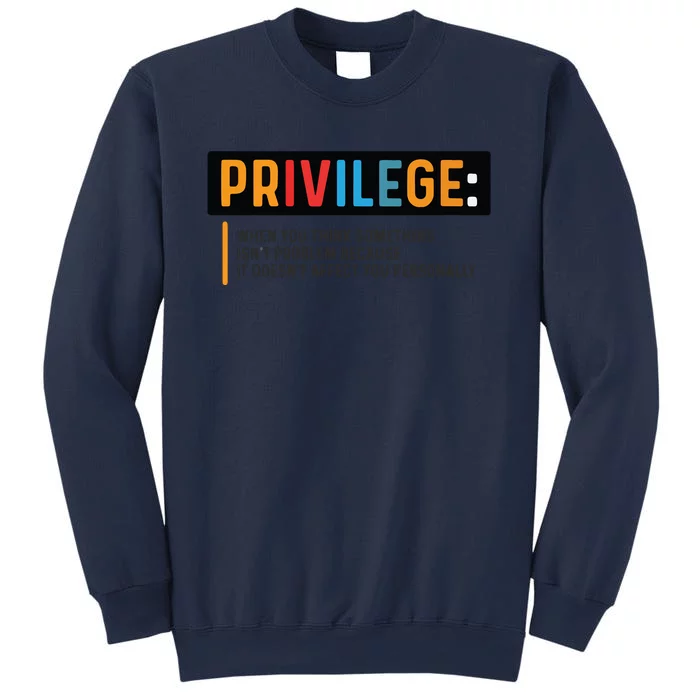 Privilege Civil Rights Tee Equality Tank Sweatshirt