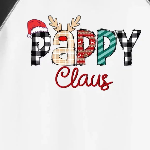 Pappy Claus Reindeer Christmas Gift Toddler Fine Jersey T-Shirt