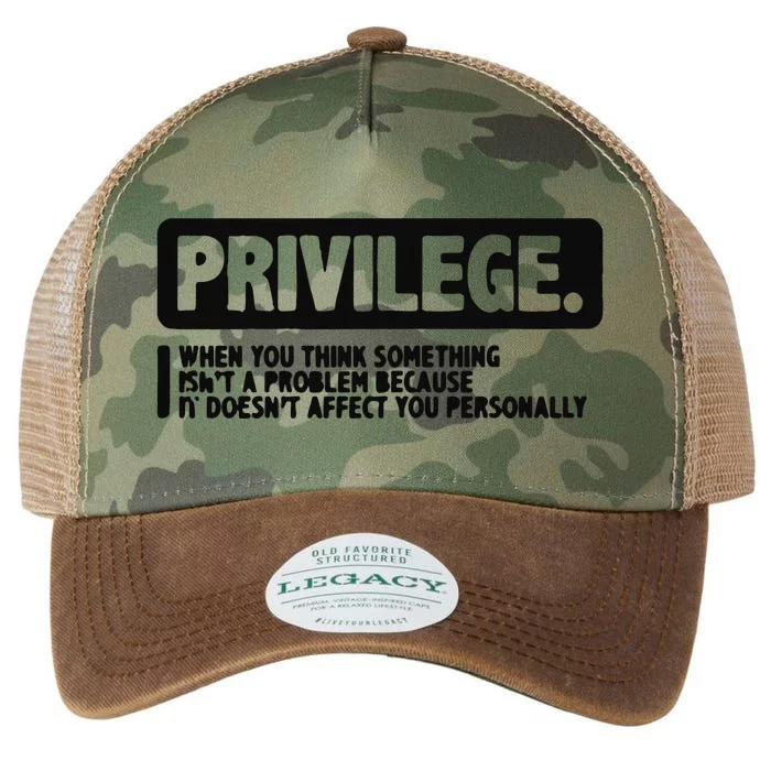 Privilege Civil Right Equality Social Justice Legacy Tie Dye Trucker Hat