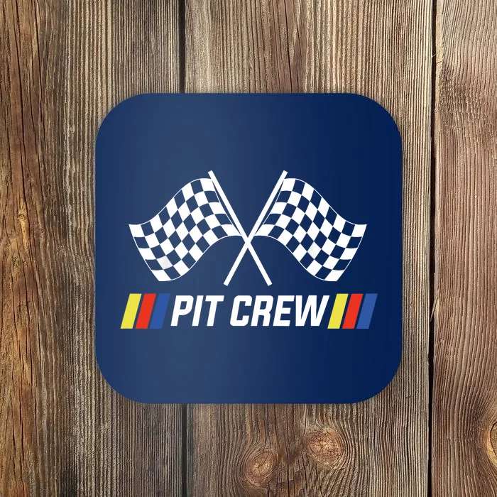 Pit Crew Race Car Parties Parents Pit Racing Drag Dress Coaster