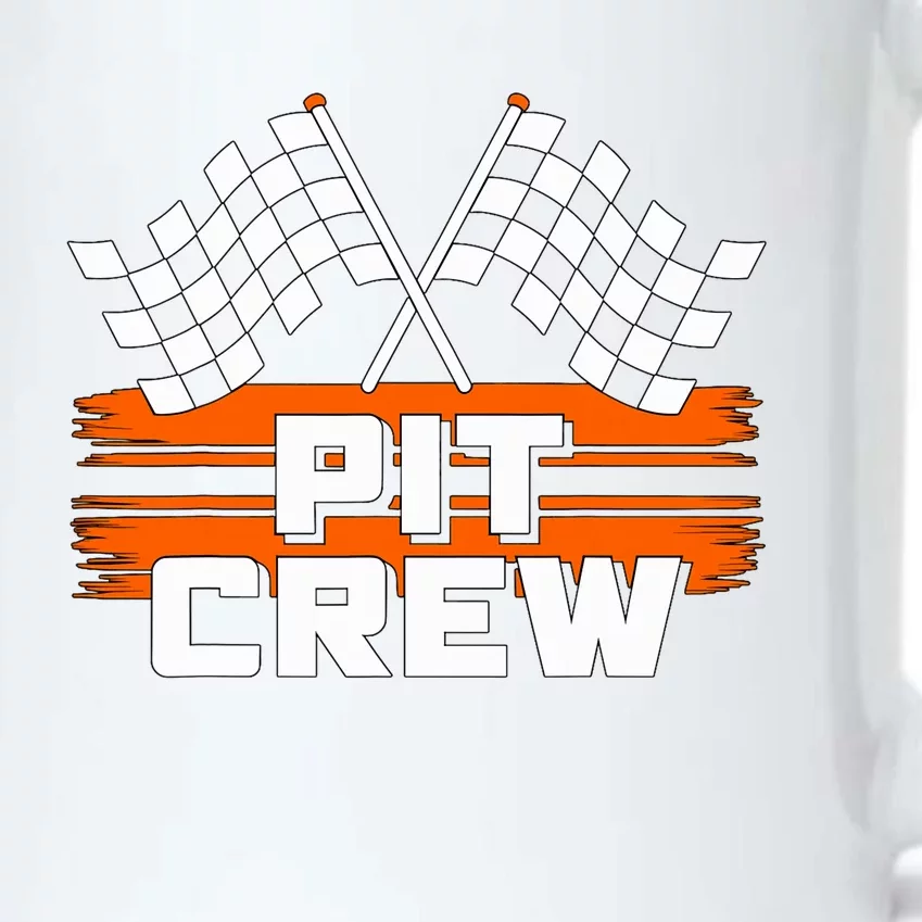 Pit Crew Racing Party Black Color Changing Mug