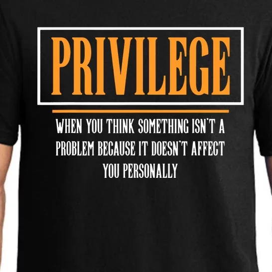 Privilege, Civil Rights Tee, Equality VNeck Pajama Set