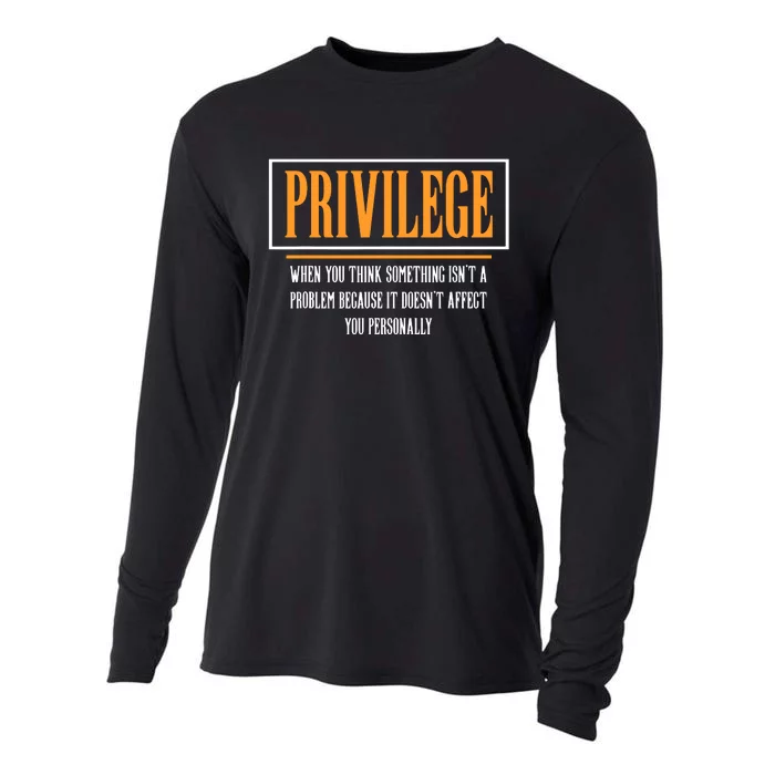 Privilege, Civil Rights Tee, Equality VNeck Cooling Performance Long Sleeve Crew