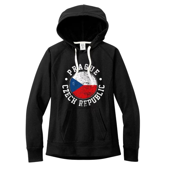 Prague Czech Republic Women's Fleece Hoodie