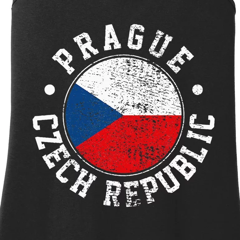 Prague Czech Republic Ladies Essential Tank