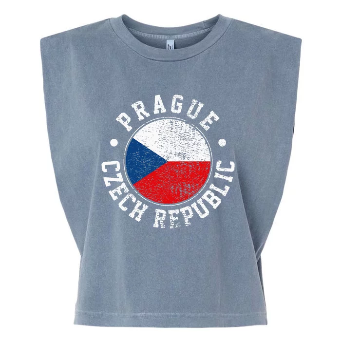 Prague Czech Republic Garment-Dyed Women's Muscle Tee