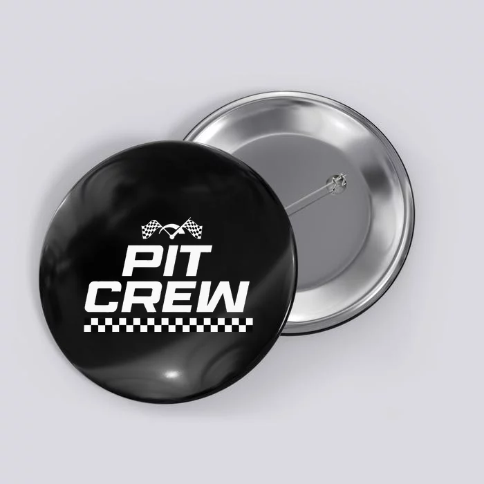 Pit Crew Race Car Apparel Pit Crew Button