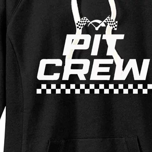 Pit Crew Race Car Apparel Pit Crew Women's Fleece Hoodie