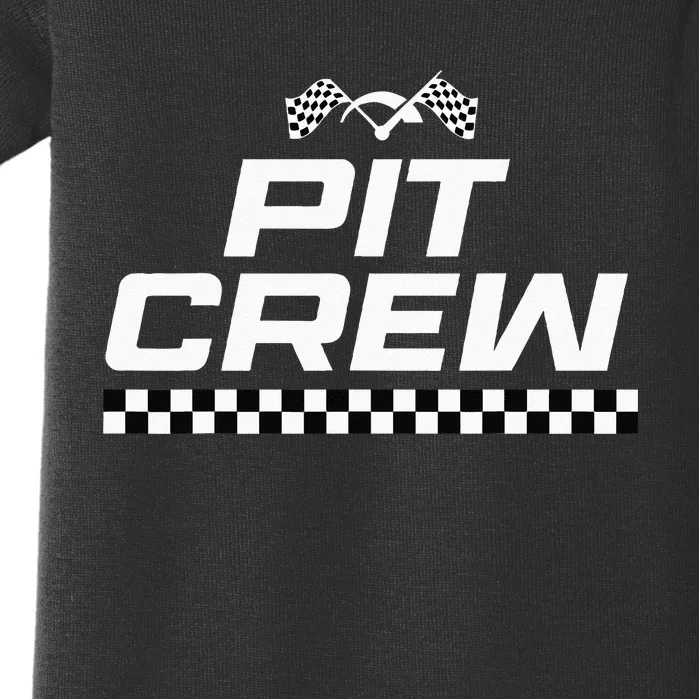 Pit Crew Race Car Apparel Pit Crew Baby Bodysuit