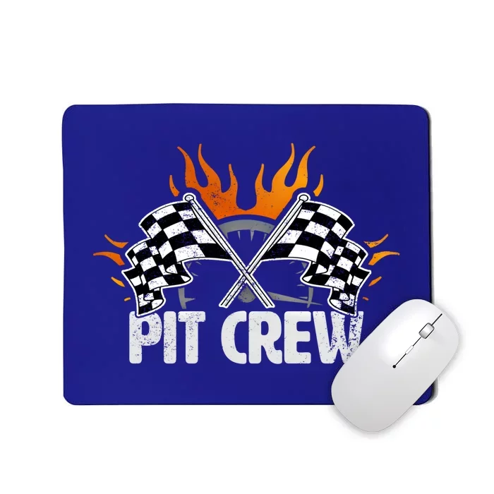 Pit Crew Race Car Birthday Party Racing Family Matching Great Gift Mousepad