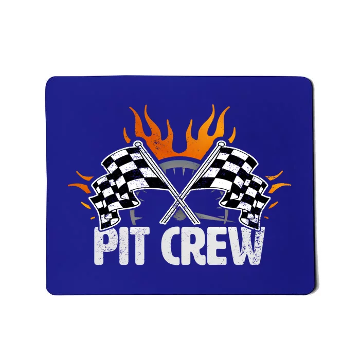 Pit Crew Race Car Birthday Party Racing Family Matching Great Gift Mousepad