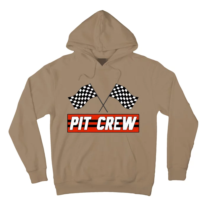 Pit Crew Race Car Hosting Parties Hoodie