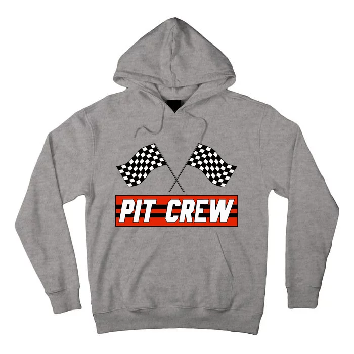 Pit Crew Race Car Hosting Parties Tall Hoodie