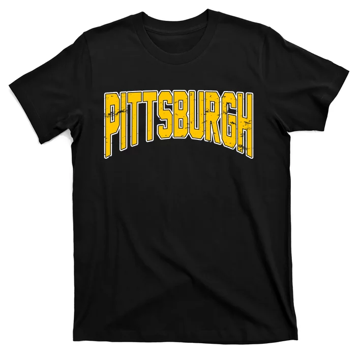 Pittsburgh City Retro Vintage T-Shirt