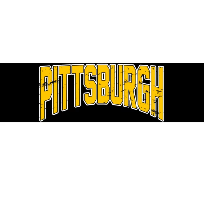 Pittsburgh City Retro Vintage Bumper Sticker